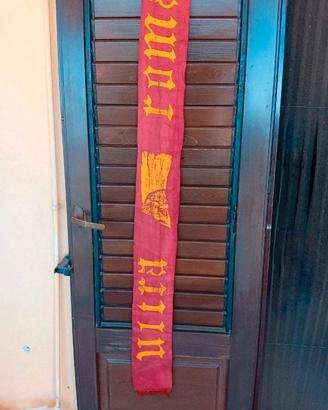 sciarpa storica ultras Roma, anni 80