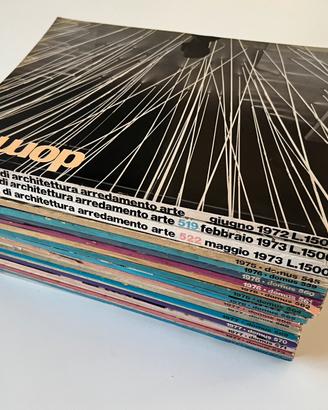 Rivista Domus anni ‘70 - 17 numeri
