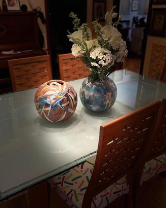 VASO DIPINTO A MANO VASO D’ARTE
