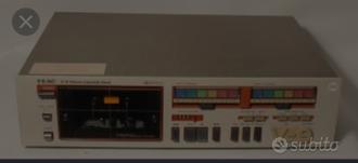 teac v 9 stereo cassette deck  			