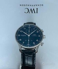 IWC Portoghese Cronografo Blu IW371447