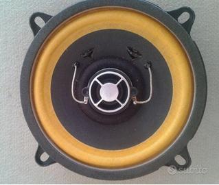 2 ALTOPARLANTI HI-FI 13cm, profondità 3,6cm, 4 ohm