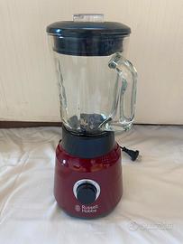 Frullatore in vetro 650W rosso Russell Hobbs nuovo