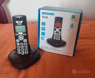 Telefono cordless Brondi York con scatola