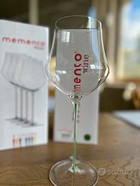 Calice vino “memento” in cristallo