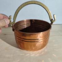 paiolo in rame vintage 