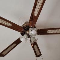 Lampadario ventilatore 