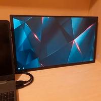 Monitor  Portatile 15,6"  4K  3840 x 2160 pixel.