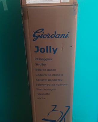passeggino giordani jolly verde 