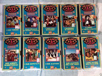 Videocassette VHS Film Franco e Ciccio