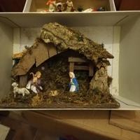 presepe e addobbi natalizi