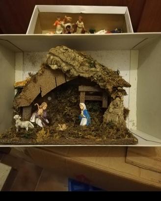 presepe e addobbi natalizi
