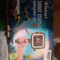 flash subacqueo per action cam go pro Hero 7/6/5