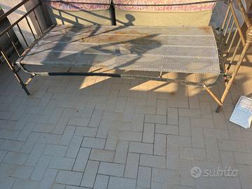 Letto in ferro battuto