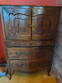 mobile con sportello e cassetti fine 800