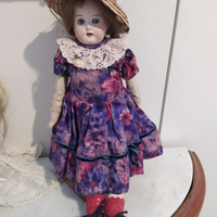 Bambola in porcellana Biscuit