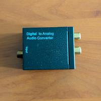 Convertitore Audio Digitale ottico analog