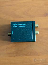 Convertitore Audio Digitale ottico analog