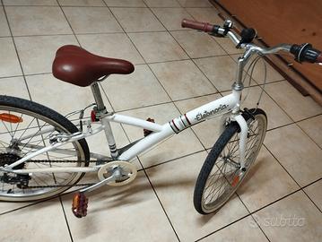 bicicletta 20 pollici bianca 