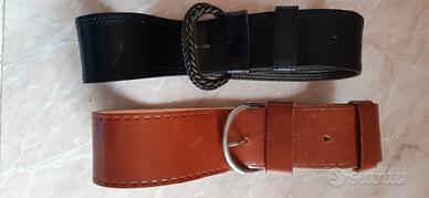 Cinture in cuoio alte