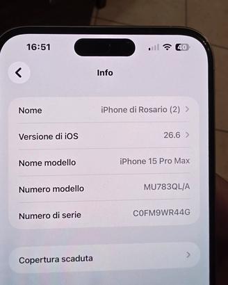 iPhone 15 pro max