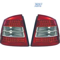 FANALI A LED OPEL ASTRA G 2P 4P 97-04 ROSSO AFFUMI