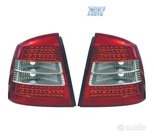FANALI A LED OPEL ASTRA G 2P 4P 97-04 ROSSO AFFUMI