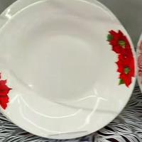 Piatti tema natalizio in porcellana