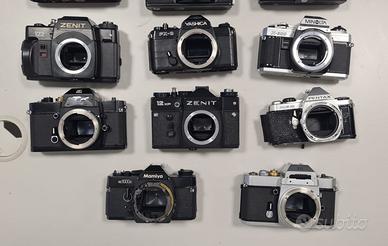 macchine fotografiche a pellicola
