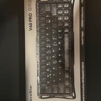 Tastiera Gaming Vracastar Merxury V60 Pro Frost h