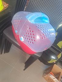trasportino per coniglio nano/cavia etc.