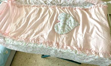 Trapuntina e paracolpi bimba