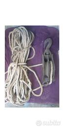 Carrucola paranco professionale muratore doppio