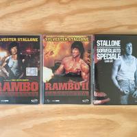 DVD e VHS Sylvester Stallone