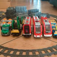 Treno city e treno merci lego