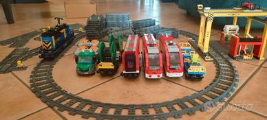 Treno city e treno merci lego