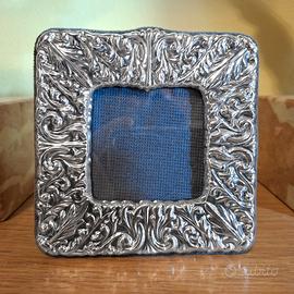 Cornice Portafoto Argento 925 anni 70 x foto cm7x7