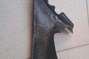 Cover copri condotto aria Ducati 1098 in carbonio