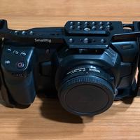 Blackmagic 4K rig+ Metabone XL 0.64x + Laowa 9 mm