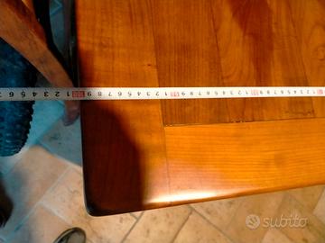 Tavolo in noce fatto a mano 100x200