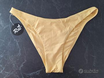 Bikini giallo, pezzo sotto, Rae, taglia 46/XL