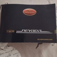 Libretto moto Guzzi Nevada 