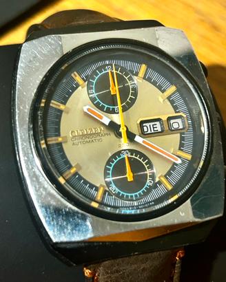 CITIZEN cronografo automatico vintage MONACO