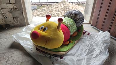 Bruco a dondolo legno