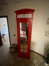 CABINA TELEFONICA INGLESE / LIBRERIA VETRINA ROSSA