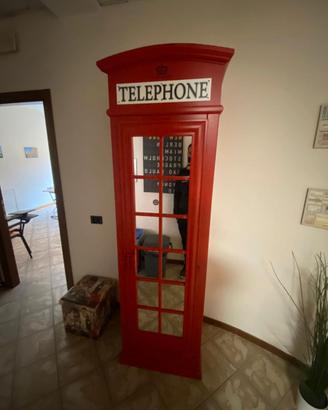 CABINA TELEFONICA INGLESE / LIBRERIA VETRINA ROSSA