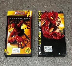 Set 2 VHS Spider-Man & Spider-Man 2 - Ed. Panorama