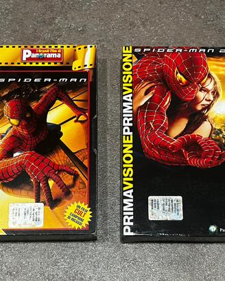 Set 2 VHS Spider-Man & Spider-Man 2 - Ed. Panorama