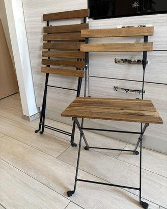 Tavolo+2 sedie da giardino - Ikea TÄRNÖ