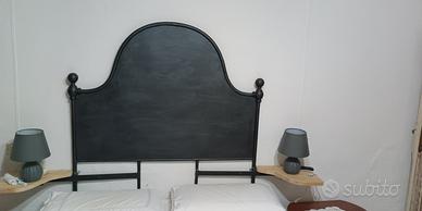 testiera letto ferro battuto 